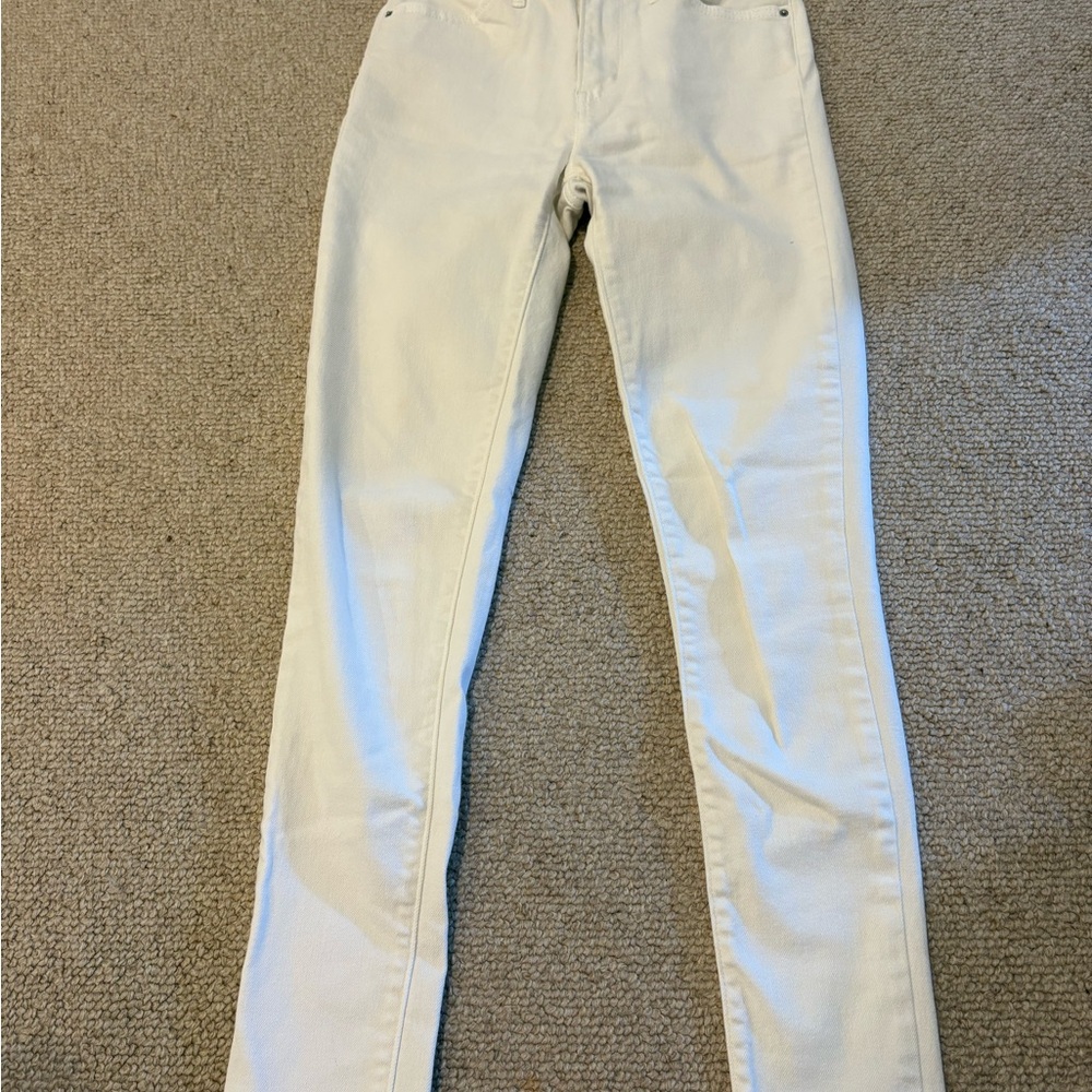 Women's White Skinny Jeans